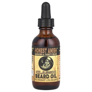 Honest Amish, Aceite para barba, Clásico, 60 ml (2 oz. líq.)