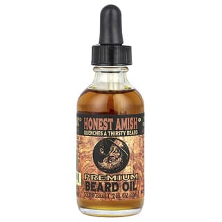 Honest Amish, プレミアムビアードオイル、60ml（2液量オンス）