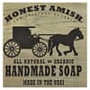 Honest Amish, 프리미엄 수제 비누, 라벤더 및 정향, 1개입