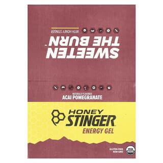 Honey Stinger, Gel énergétique, Açaï et grenade, 24 sachets, 31 g pièce