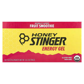 Honey Stinger, Energy Gel, Fruit Smoothie, 24 Packets, 1.1 oz (31 g) Each