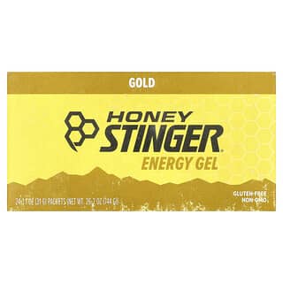 Honey Stinger, Gel energético, Dorado, 24 sobres, 31 g (1,1 oz) cada uno