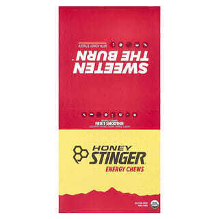 HoneyStinger‏, أقراص مضغ الطاقة ، عصير الفواكه ، 12 كيسًا ، 1.8 أونصة (50 جم) لكل كيس