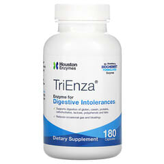 Houston Enzymes, TriEnza（トリエンザ）、エンザイムフォーダイジェスティブイントレランス、180粒