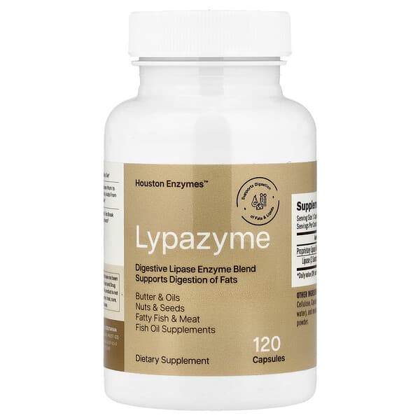 Lypazyme, 120 Capsules