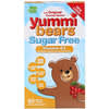 Yummi Bears, 비타민 D3, 무설탕, 천연 체리향, 구미젤리 60개입