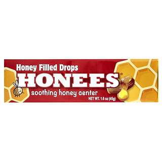 Honees, Drops mit Honigfⁿllung, 1,60 oz (45 g)