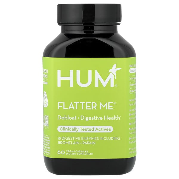 HUM Nutrition, Flatter Me®，60 粒全素膠囊