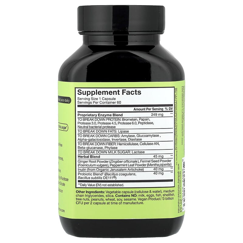 Flatter Me + Pre & Probiotics, 60 Vegan Capsules