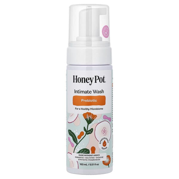 The Honey Pot Company, Intimate Wash, 프리바이오틱, 163ml(5.51fl oz)