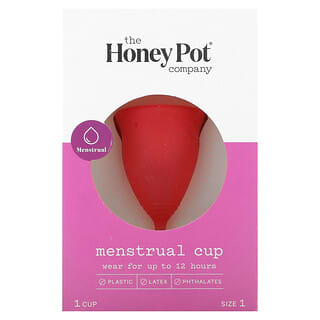 The Honey Pot Company, Copo Menstrual, Tamanho 1, 1 Copo