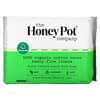 The Honey Pot Company, 100% Organic Cotton Cover Heavy Flow Liners, 20 Count