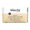 The Honey Pot Company, 草本浸入式護翼棉柔護墊，有機尿失禁護墊，夜用，16 片