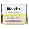 The Honey Pot Company, 100% 유기농 순면 요실금 커버 주간 패드, 16개입