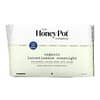 The Honey Pot Company, Pflanzliche Wattepads mit Flügeln, Bio-Inkontinenz über Nacht, 16 Stück