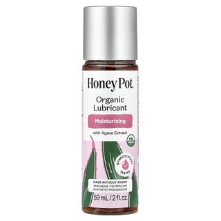 The Honey Pot Company, Organic Lubricant with Agave Extract, Moisturizing, 2 fl oz (59 ml)