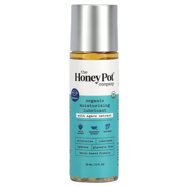 The Honey Pot Company, Organic Moisturizing Lubricant With Agave