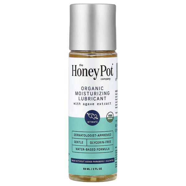 The Honey Pot Company, 아가베 추출물 함유 유기농 보습 윤활제, 59ml(2fl oz)