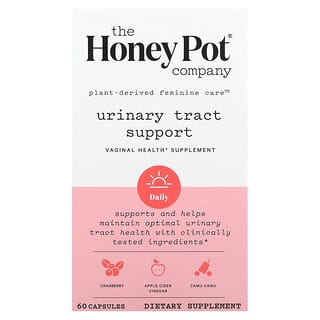 The Honey Pot Company, Refuerzo para las vías urinarias, 60 cápsulas