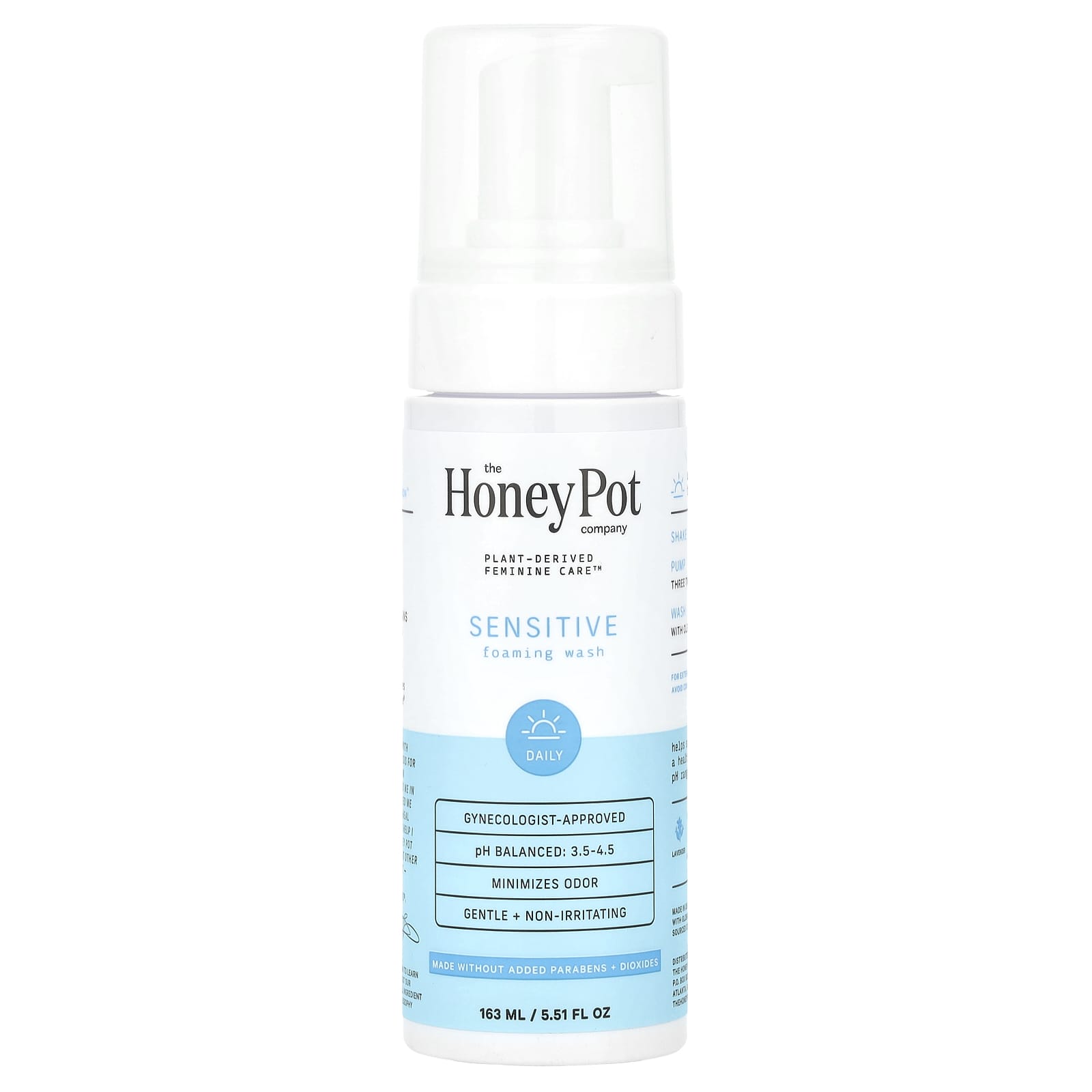 フォーミングウォッシュ、敏感肌用、163ml（5.51液量オンス）