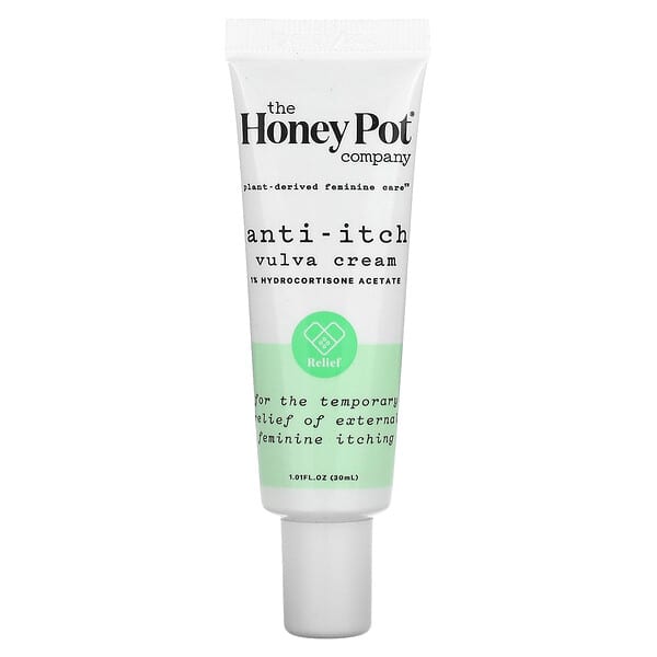 The Honey Pot Company Anti Itch Vulva Cream 101 Fl Oz 30 Ml 