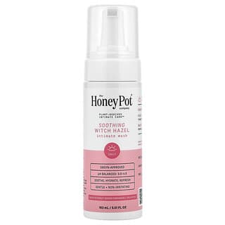 The Honey Pot Company, Jabón líquido íntimo calmante con avellano de bruja, 163 ml (5,51 oz. líq.)