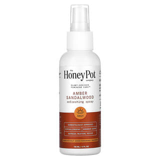 The Honey Pot Company, Amber Sandalwood Refreshing Spray, 4 fl oz (118 ml)