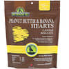 My Healthy Pet, Peanut Butter & Banana Hearts, Canine Biscuits, 8.29 oz (235 g)