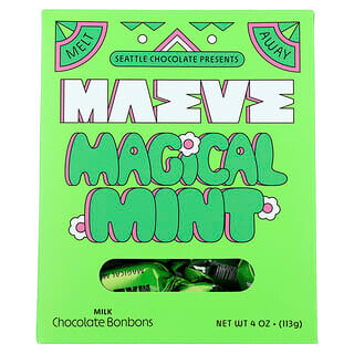 Maeve Chocolate‏, بونصات الشوكولاتة بالحليب، بنكهة النعناع السحري، 113 جم