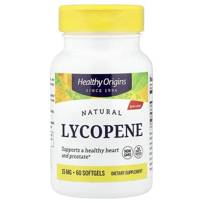 Healthy Origins, Lycopene, 15 mg, 60 Softgels