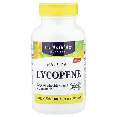 Healthy Origins, Lyc-O-Mato, Tomato Lycopene Complex, 15 mg, 180 Tablets