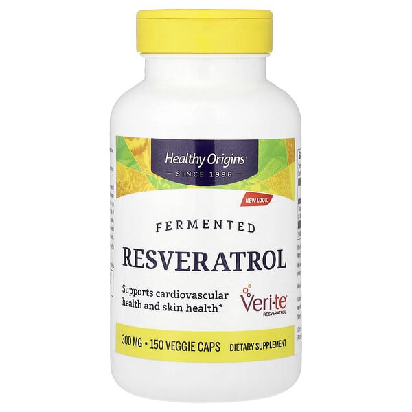 Healthy Origins, Fermented Resveratrol, 300 mg, 150 Veggie Caps — product photo 1