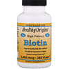 Biotin, High Potency, 5,000 mcg, 360 Vcaps