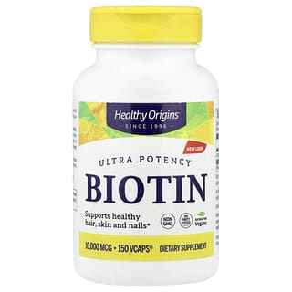 Healthy Origins‏, ביוטין, 10,000 מק"ג, 150 Vcaps®‎