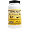 D-Ribose, Natural, 850 mg, 180 Veggie Caps