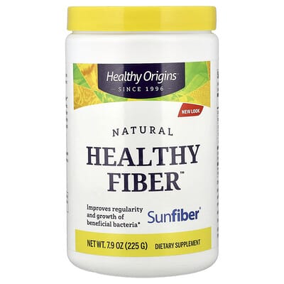 Healthy Origins, Natural Healthy Fiber™, Unflavored, 7.9 oz (225 g)