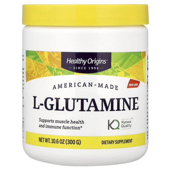 Healthy Origins, American-Made L-Glutamine, 10.6 oz (300 g) — product photo 1