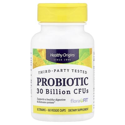 Healthy Origins, Probiotics, 30 Billion CFU, 60 Vegetarian Capsules
