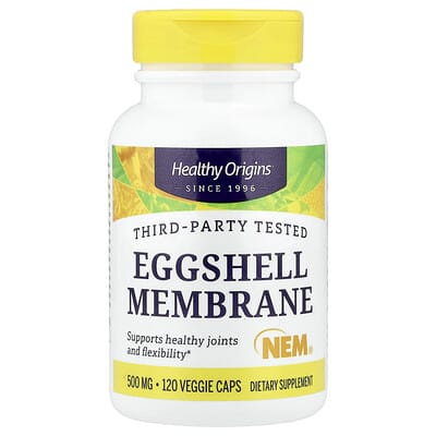Healthy Origins, Eggshell Membrane, 500 mg, 120 Vegetarian Capsules