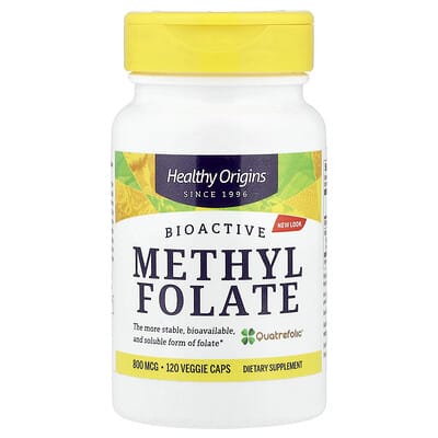 Healthy Origins, Methyl Folate, 120 Veggie Caps