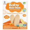 Baby Mum-Mum, Biscottes de riz patate douce et carottes, 12 sachets, 1,76 oz (50 g), 2 gaufrettes par sachet