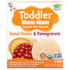Печенье с органическим рисом Toddler Mum-Mum, батат и гранат, 12 упаковок, 60 г