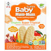 Baby Mum-Mum™ 米餅，有機超級熱帶水果味，12 塊裝，2 塊/袋，1.76 盎司（50 克）/袋
