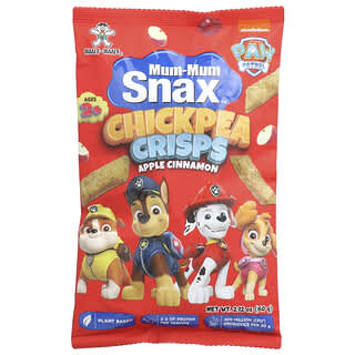 Hot Kid, Mum-Mum Snax™, Chickpea Crisps, Paw Patrol™, dai 2 anni in su, mela e cannella, 60 g