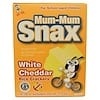 Mum-Mum Snax, Rice Crackers, White Cheddar, 12 Packages, .26 oz Each