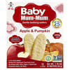 هوت كيد, Baby Mum-Mum®، ويفر التسنين اللطيف، بنكهة التفاح واليقطين، 12 عبوة، كل عبوة تحتوي على 2 رقاقة