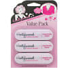Fashion Tape Value Pack, 3 Tins, 36 Double-Sided Strips