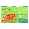 Organic Bunny Fruit Snacks, Tropical Treat, 5 Pouches, 0.8 oz (23 g) Each