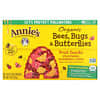 Organic Bees, Bugs & Butterflies Fruit Snacks, Strawberry, Raspberry & Apple , 5 Pouches, 0.8 oz (23 g) Each