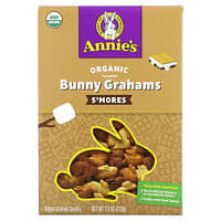 Annie's Homegrown, Органические запеченные снэки с кроликом и грэмом, S'Mores, 213 г (7,5 унции)